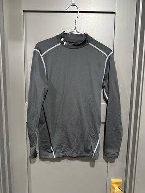 Under Armour Black ColdGear Compression Long Sleeve Top